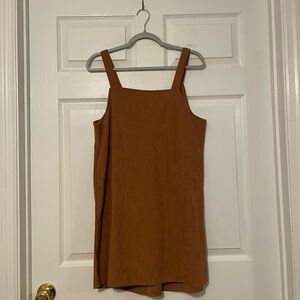 Corduroy Overall Dress for Fall